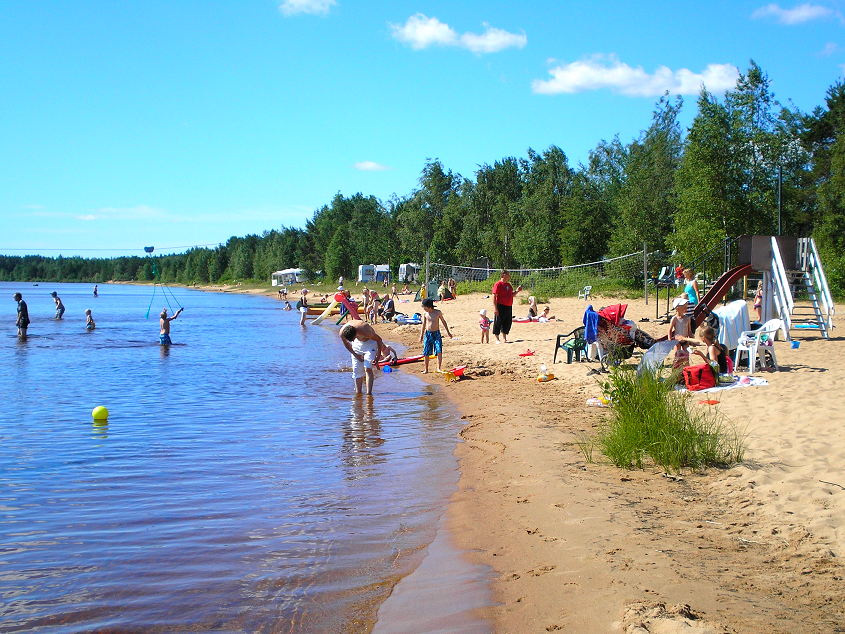 Kultahiekat rantakuva
